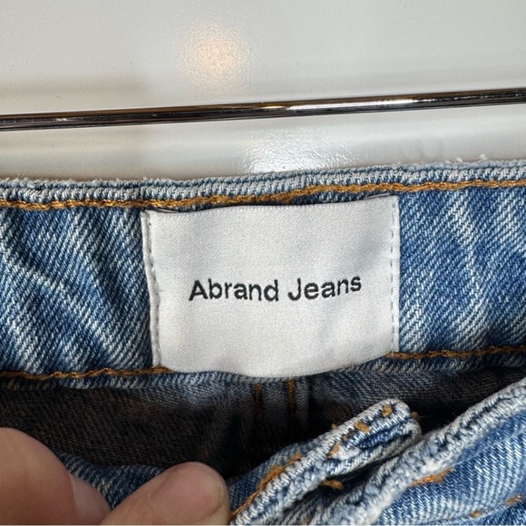 Abrand Super Distressed ‘94 High Slim Jeans Size 8/26 - Picture 3 of 5